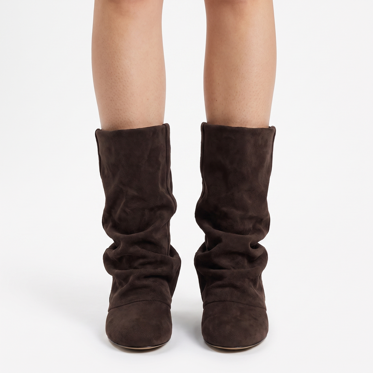Botas Altas Mujer Caña Ancha Cómoda
