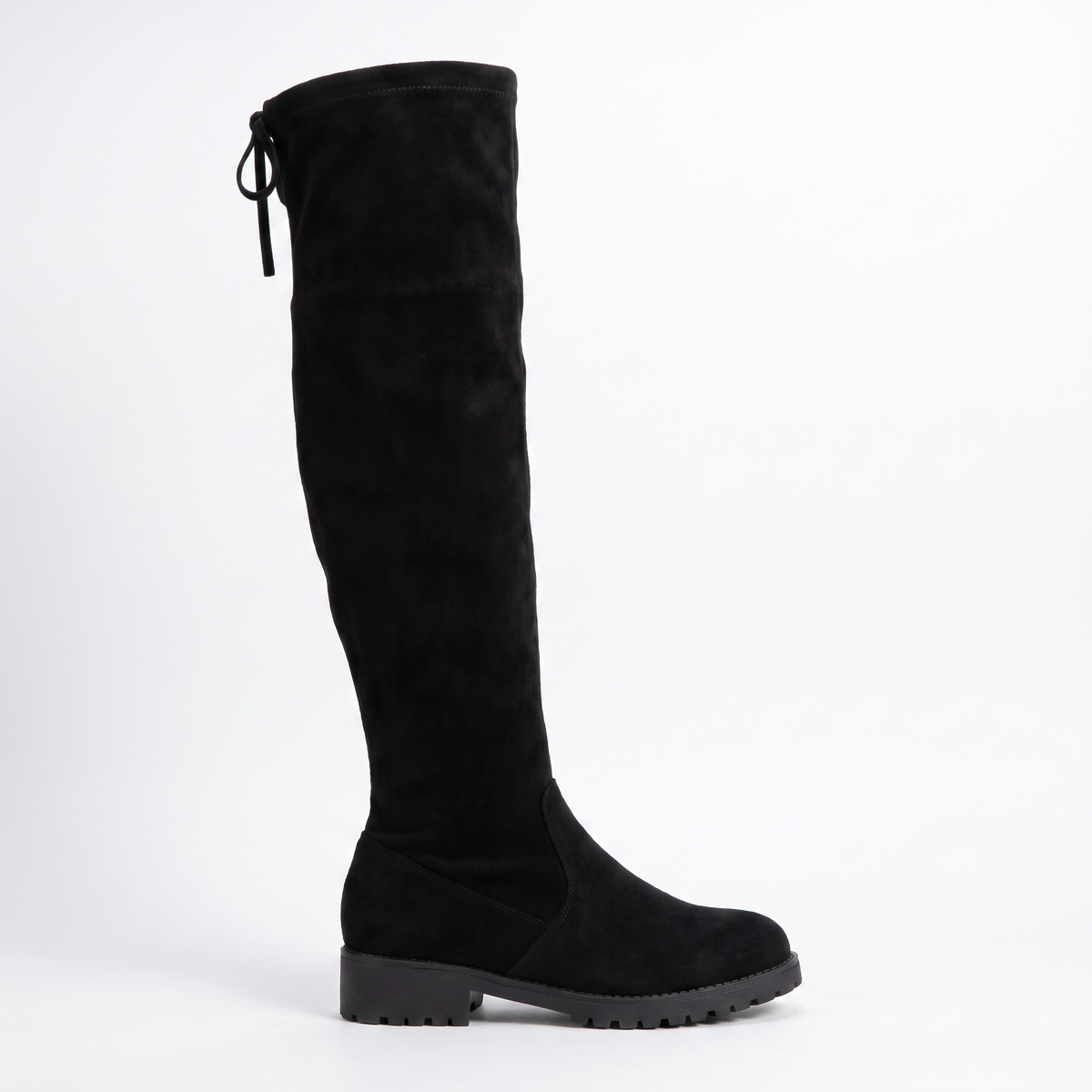 Botas Negras Mujer Tacón Ancho Elegante