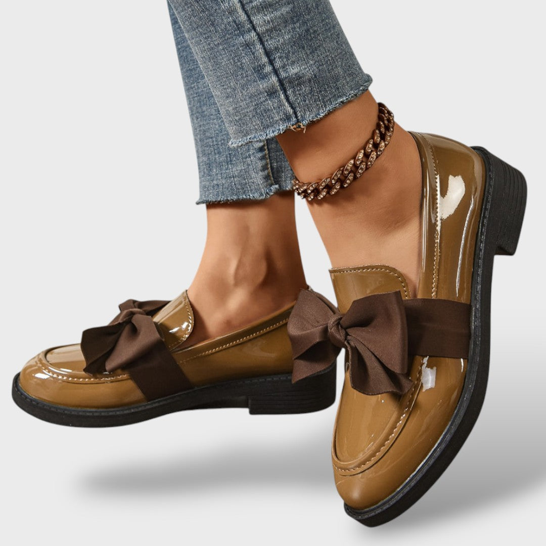 Bailarinas Mujer Slip-On con Lazo Clásico