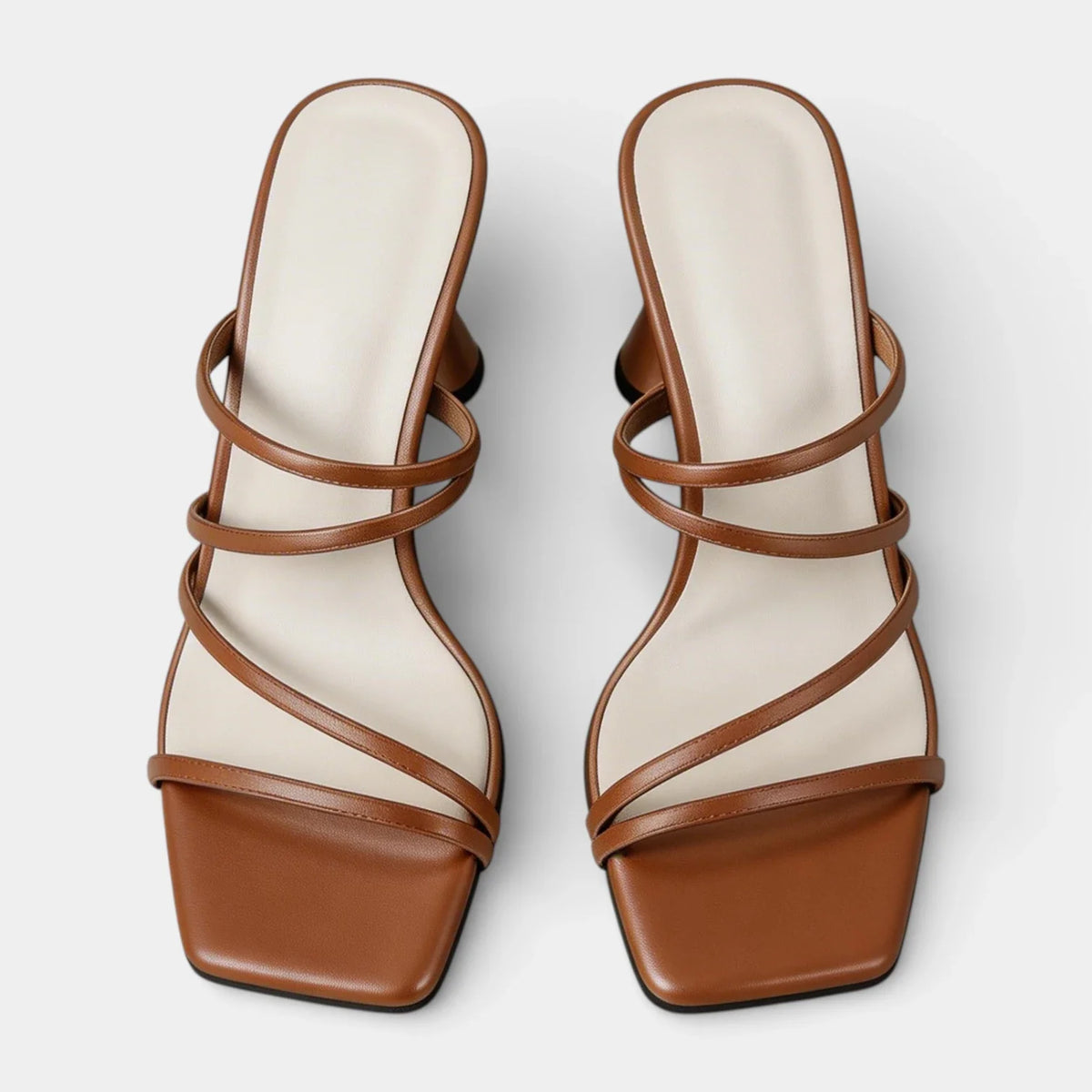 Sandalias Mujer Tacón Escultural Multibrida