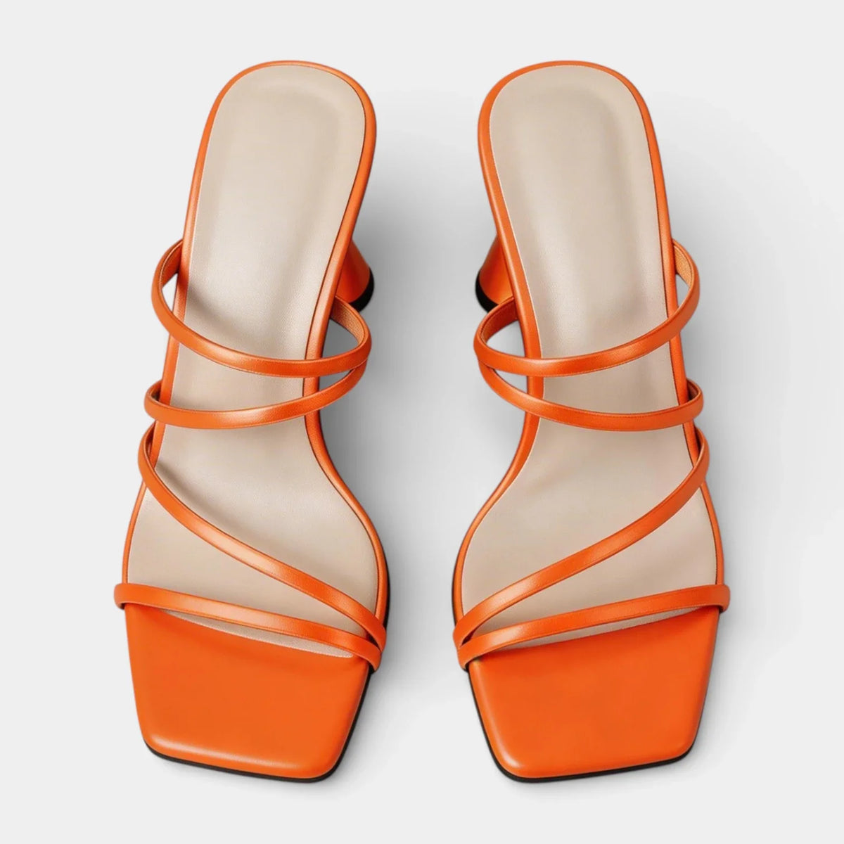 Sandalias Mujer Tacón Escultural Multibrida