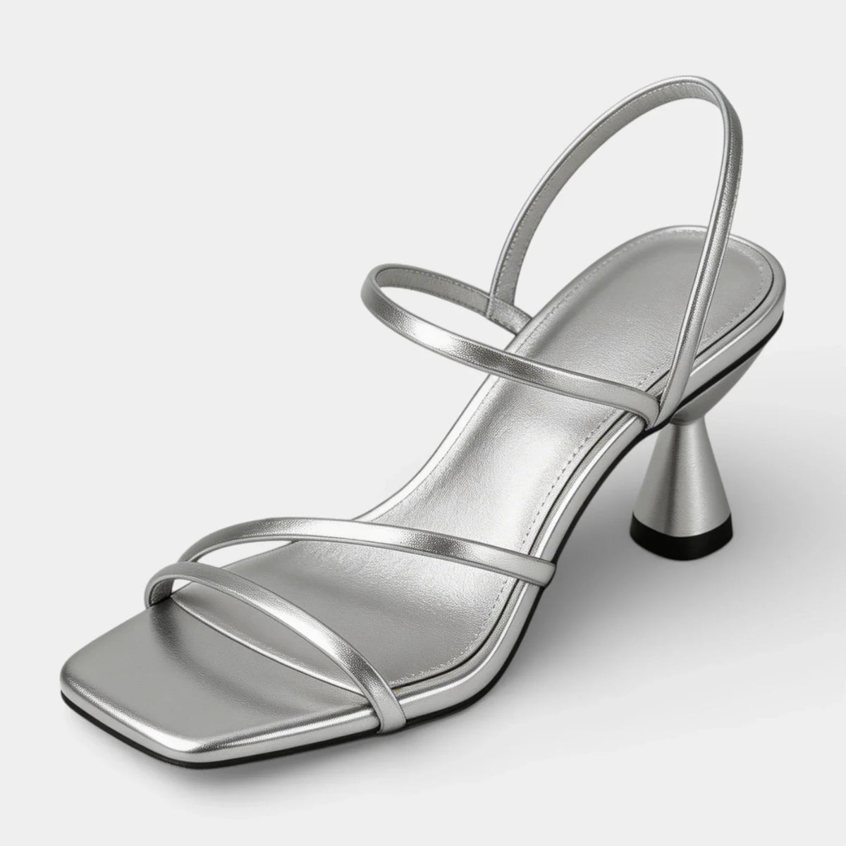 Sandalias Mujer Tacón Escultural Multibrida