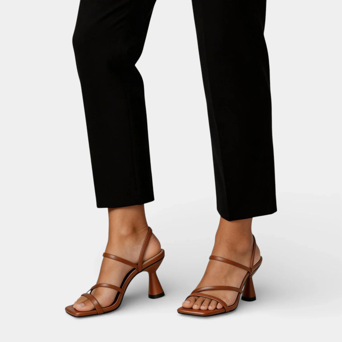 Sandalias Mujer Tacón Escultural Multibrida