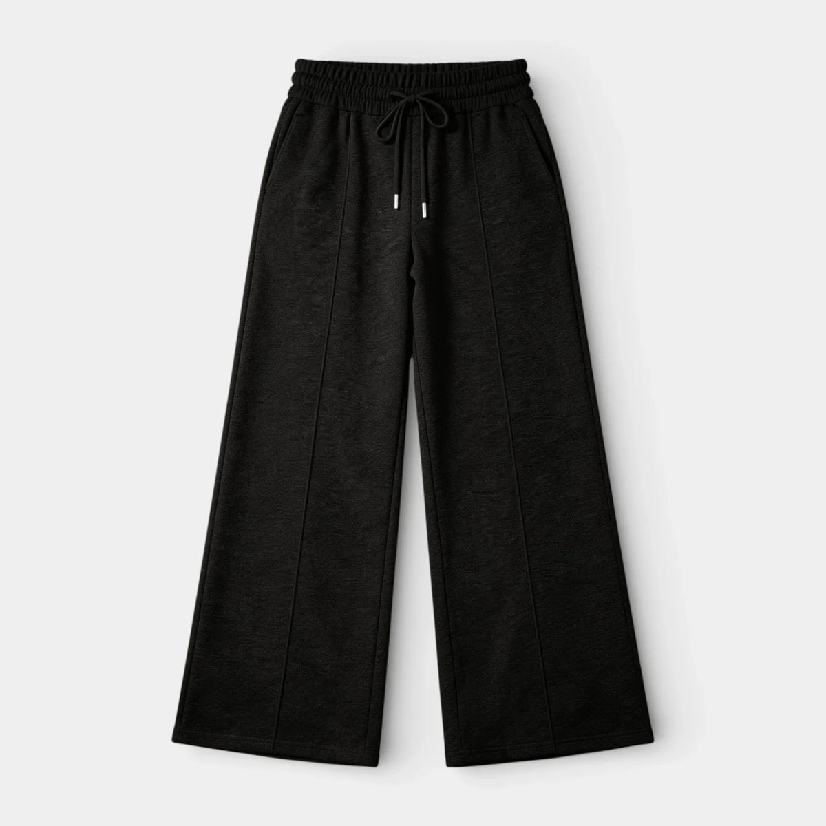 Pantalón Ancho Mujer Lino Cordón