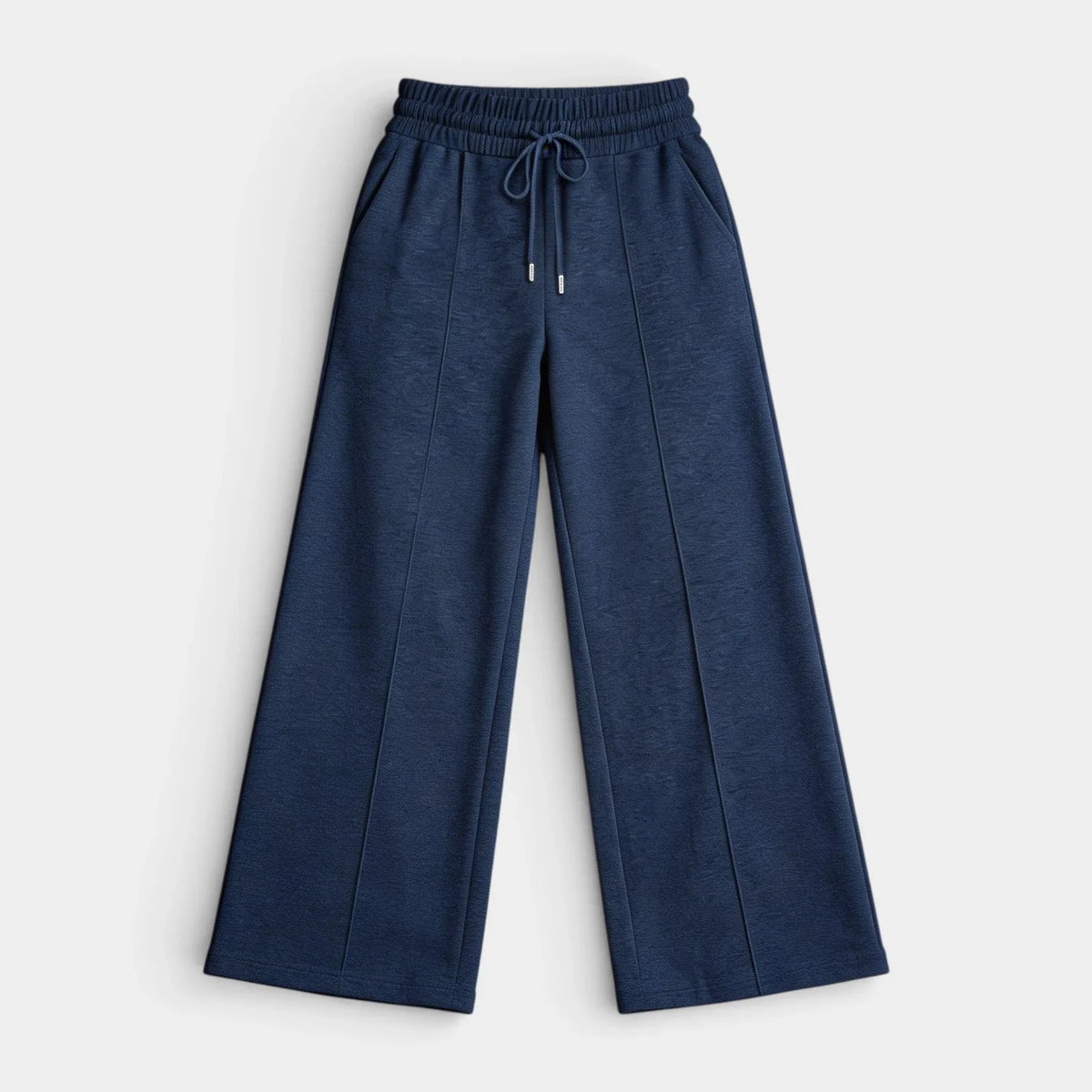 Pantalón Ancho Mujer Lino Cordón