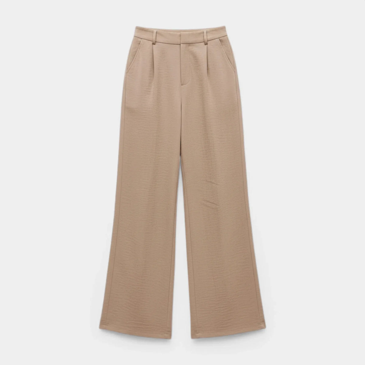 Pantalón Ancho Mujer Tiro Alto Pinzas