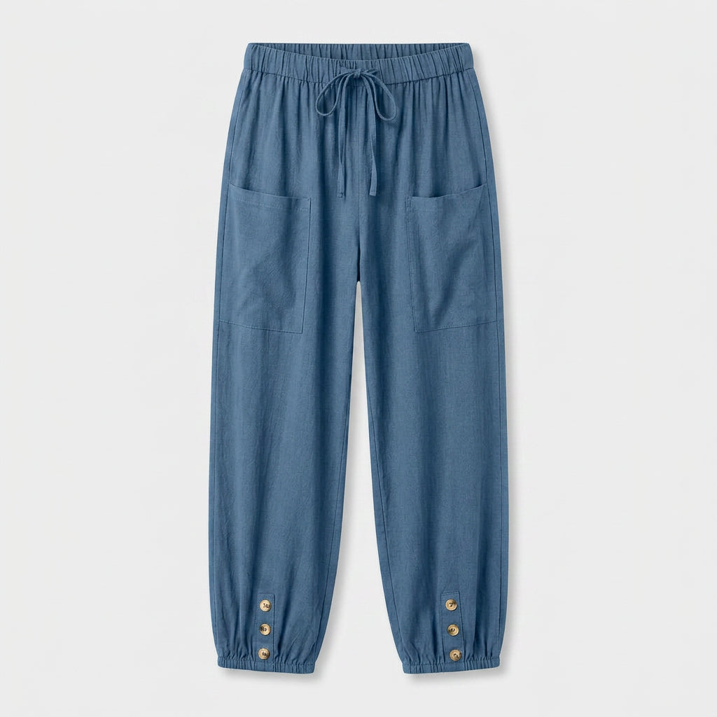 Pantalón Mujer Tiro Alto Cómodo