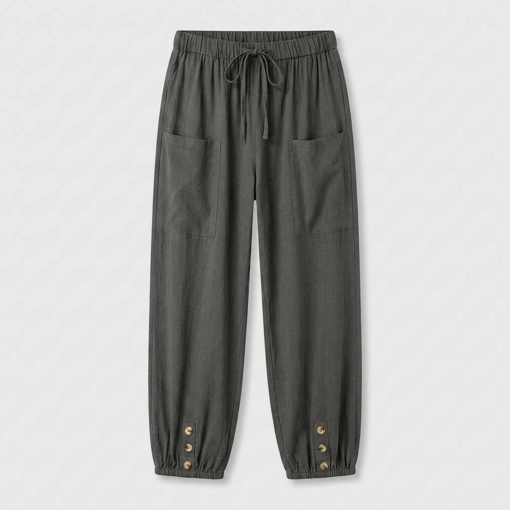 Pantalón Mujer Tiro Alto Cómodo