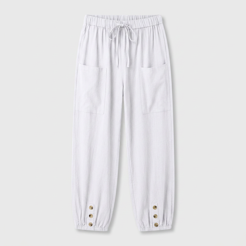 Pantalón Mujer Tiro Alto Cómodo