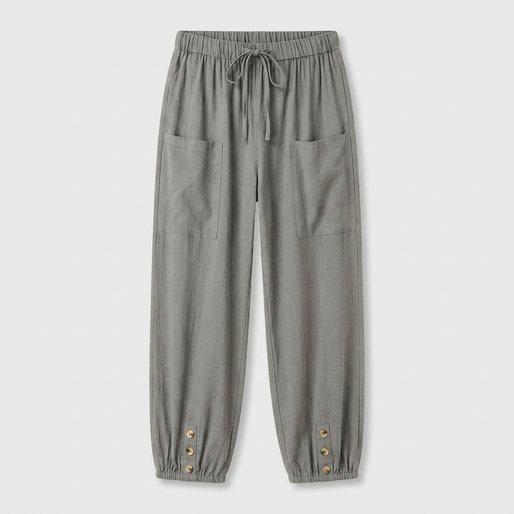 Pantalón Mujer Tiro Alto Cómodo