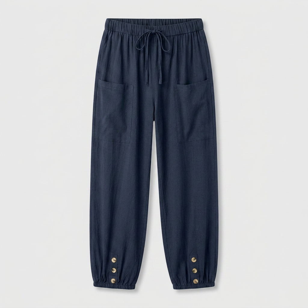 Pantalón Mujer Tiro Alto Cómodo