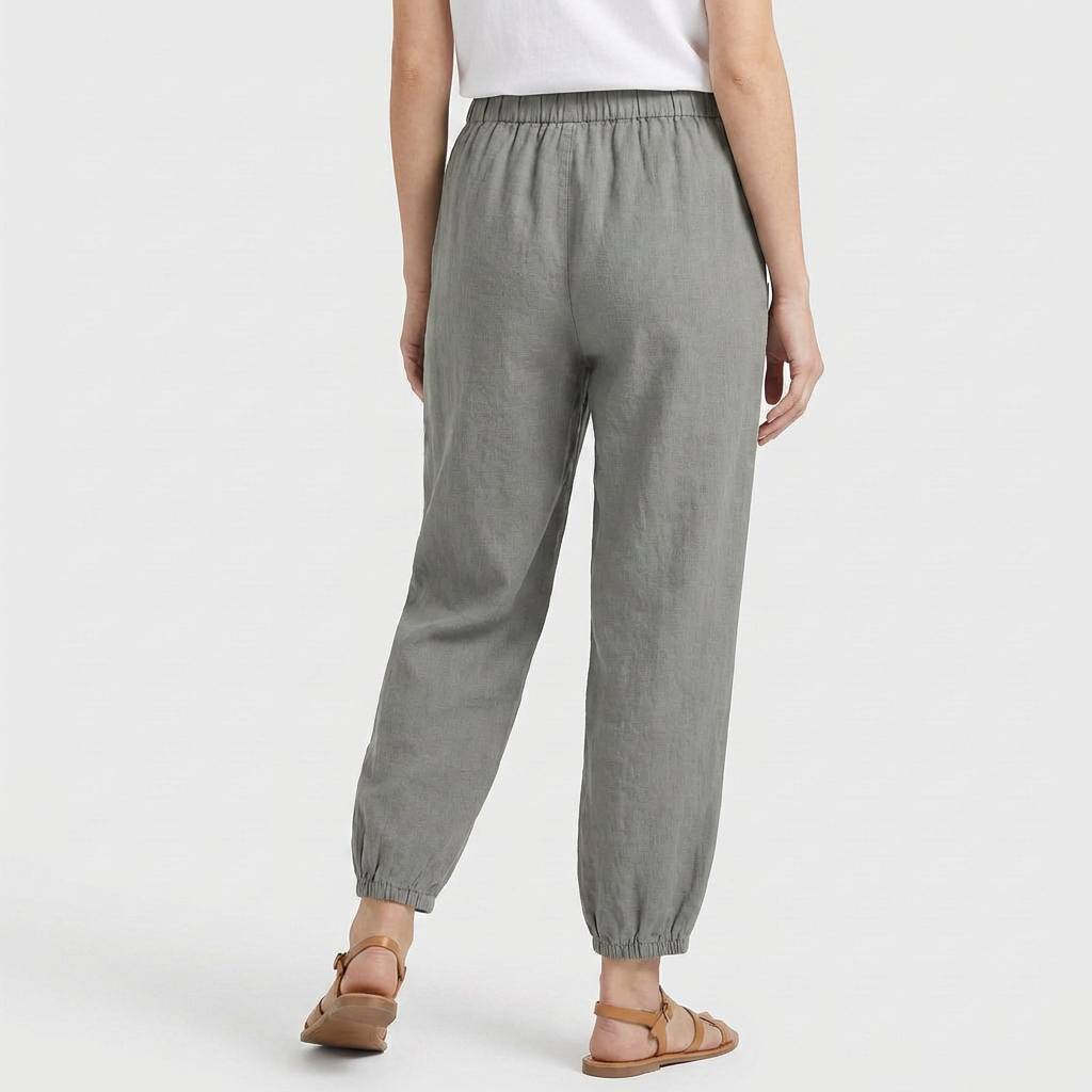 Pantalón Mujer Tiro Alto Cómodo