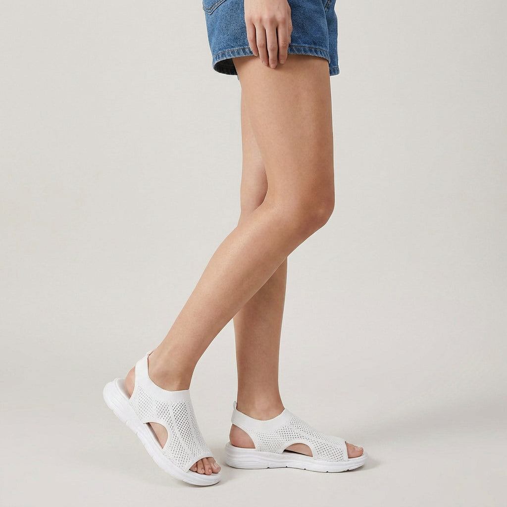 Sandalias Mujer Suela Gruesa Ajustable