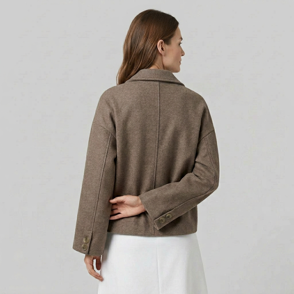 Cazadora Mujer Oversize Manga Larga Urbana