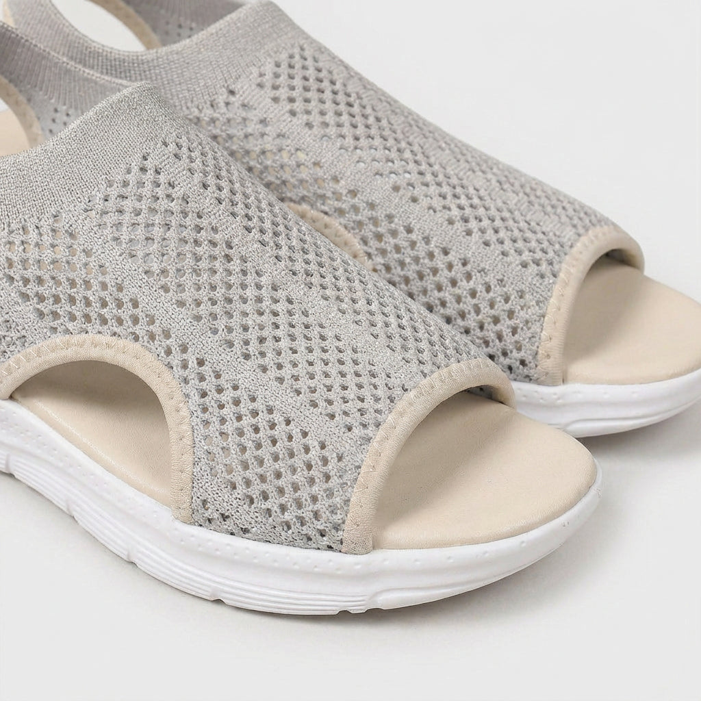 Sandalias Mujer Suela Gruesa Ajustable