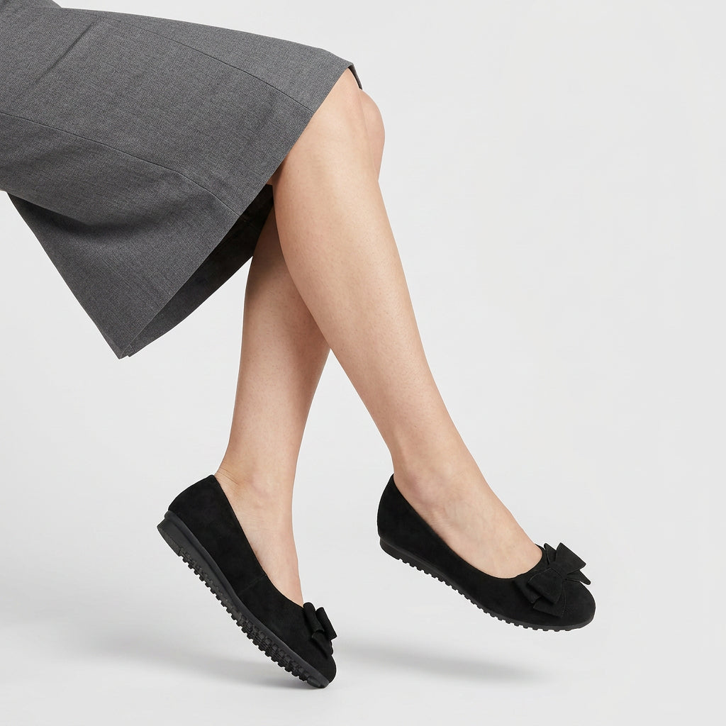 Mocasines Mujer Piel Lazo Decorativo