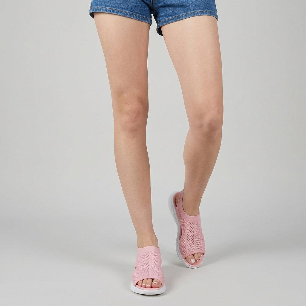 Sandalias Mujer Suela Gruesa Ajustable
