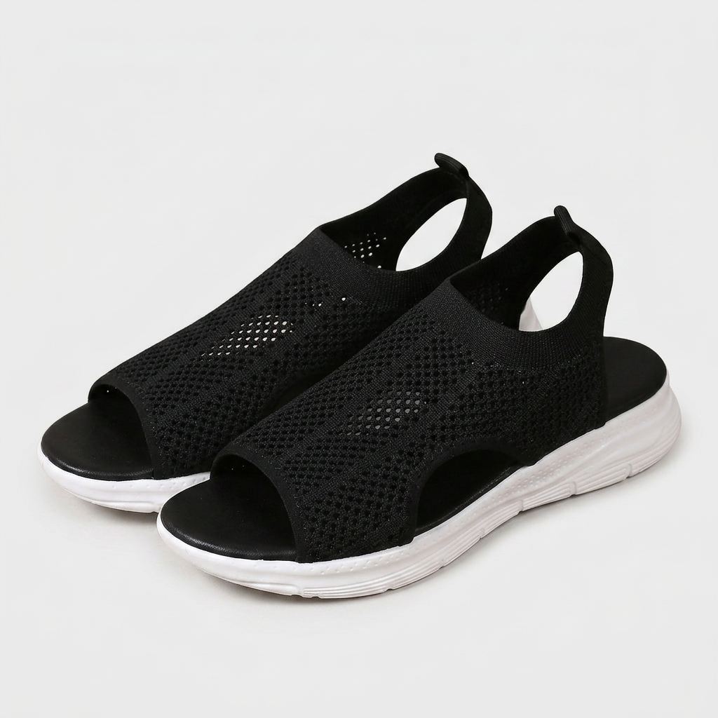 Sandalias Mujer Suela Gruesa Ajustable