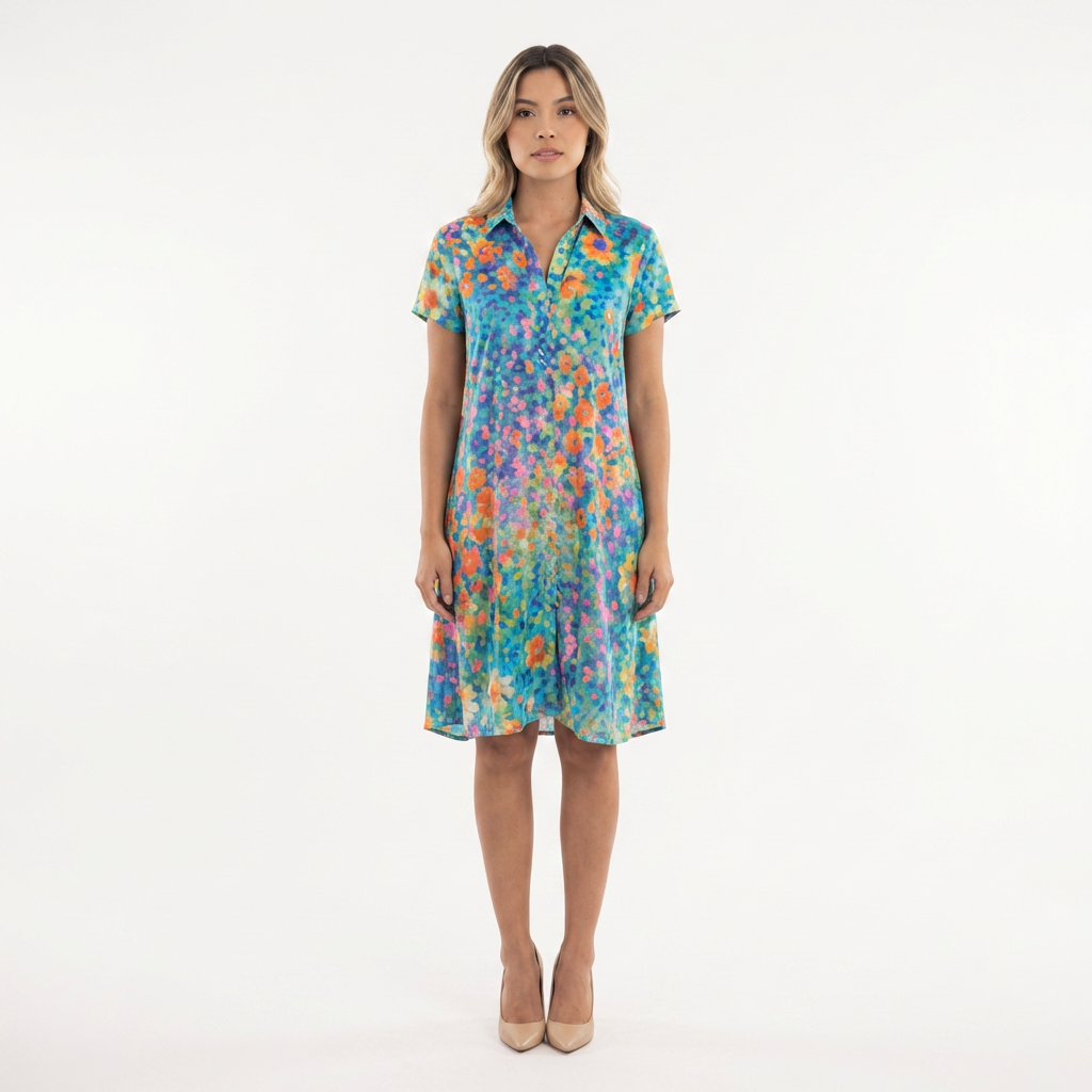 Vestido Midi Boho Chic Mujer