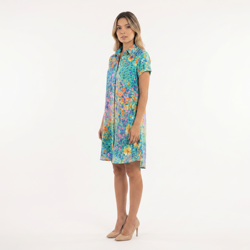 Vestido Midi Boho Chic Mujer