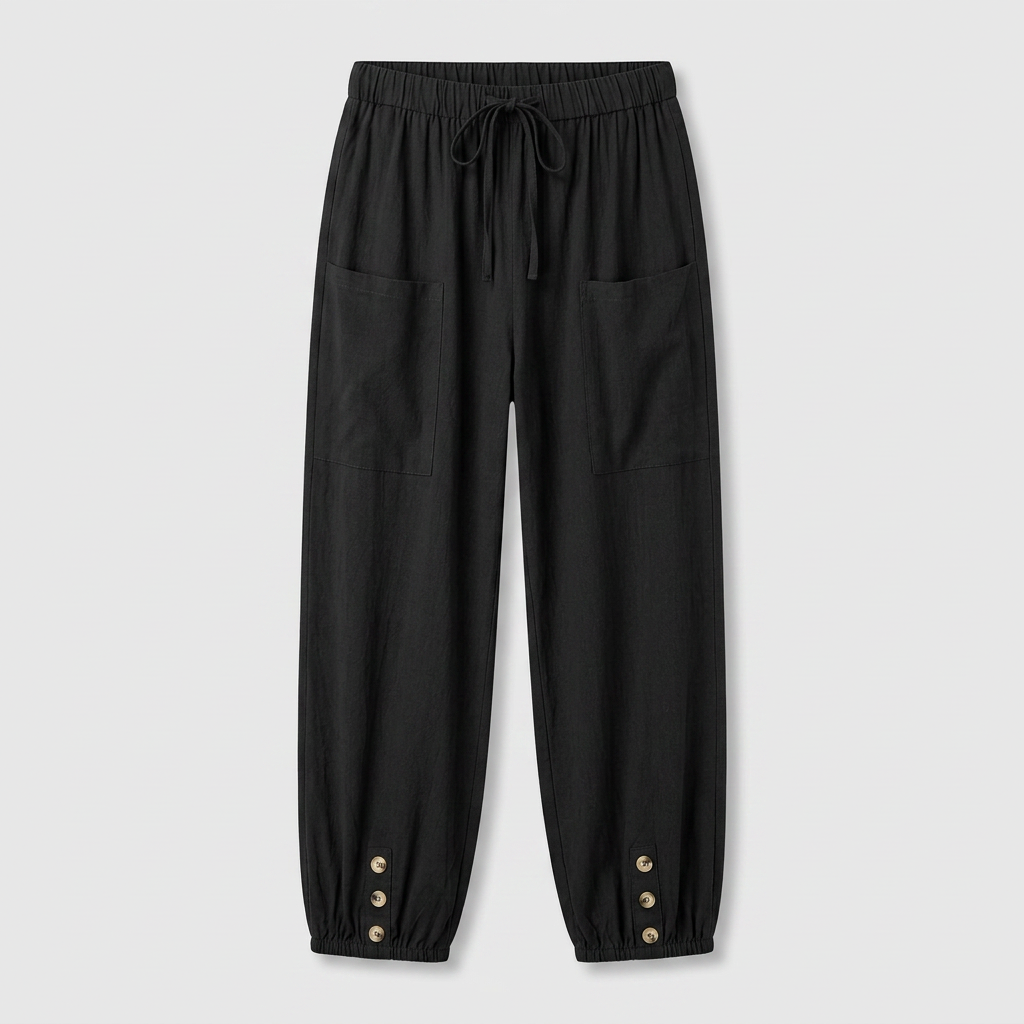 Pantalón Mujer Tiro Alto Cómodo