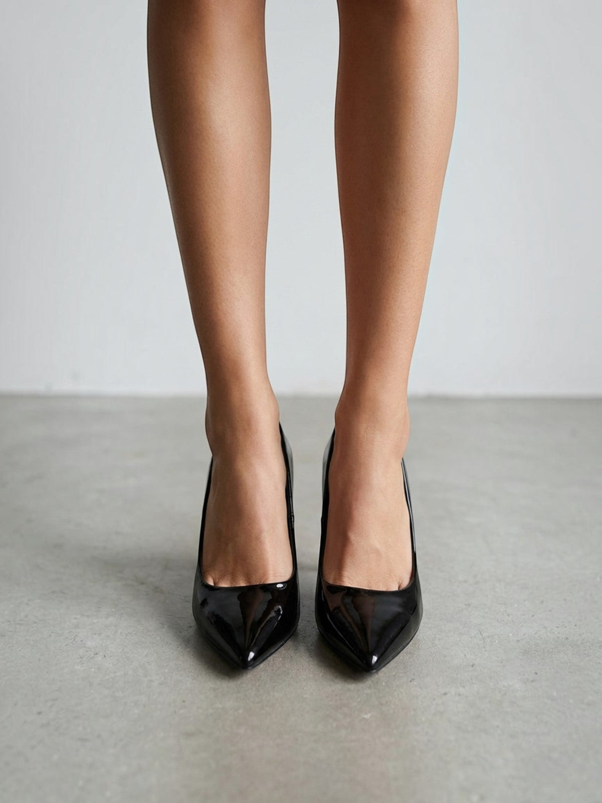 Zapatos de tacón Lucetta de charol con punta fina