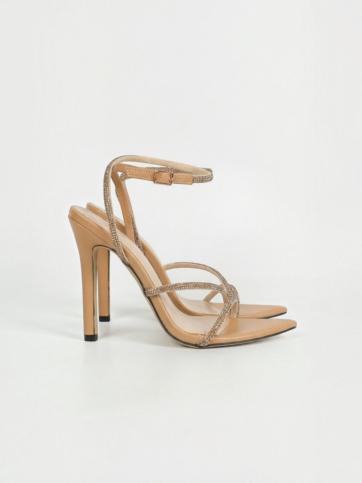 Sandalias Virelle de Tacón con Pedrería
