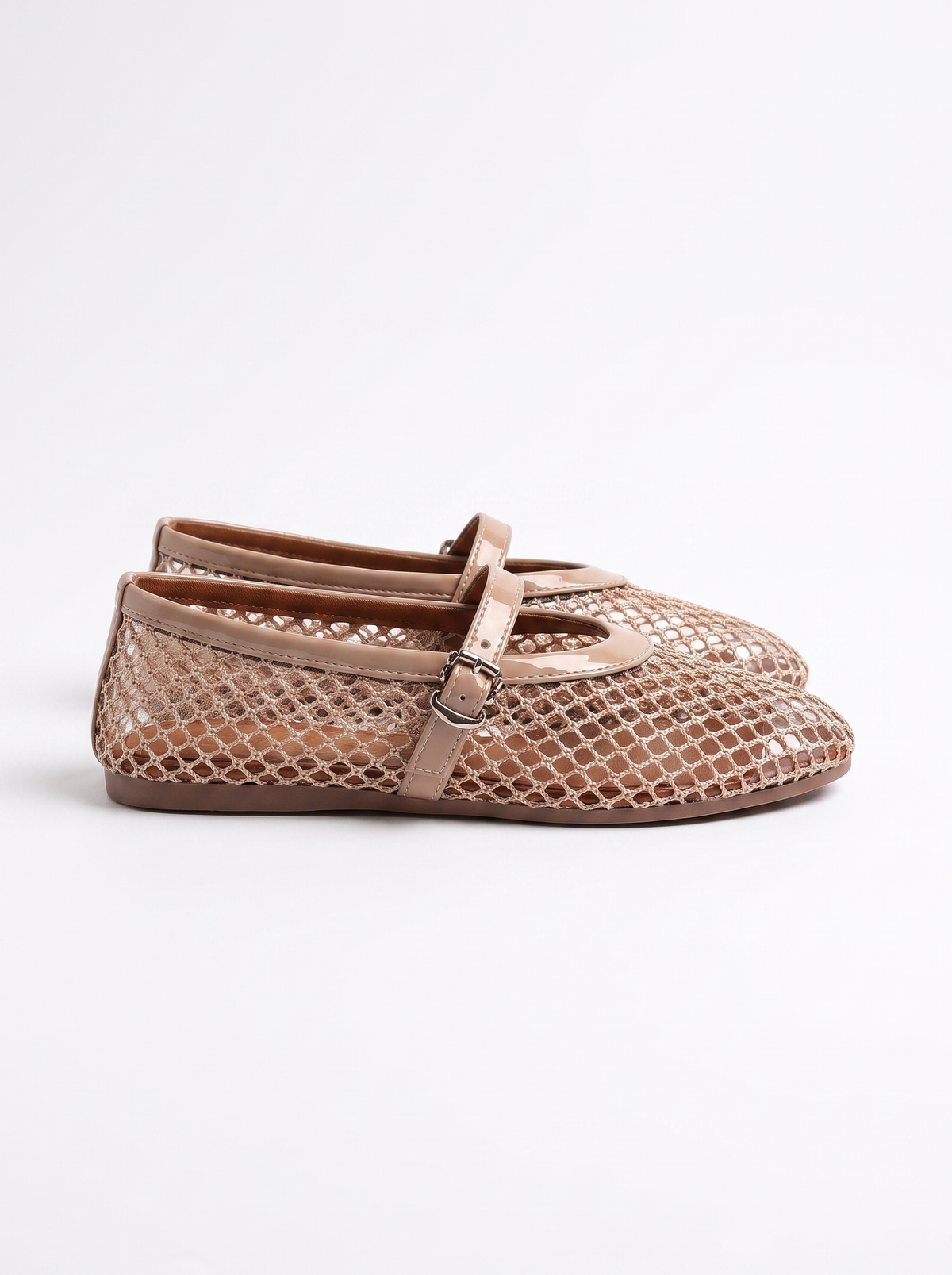 Bailarinas Ginger de Malla con Tira