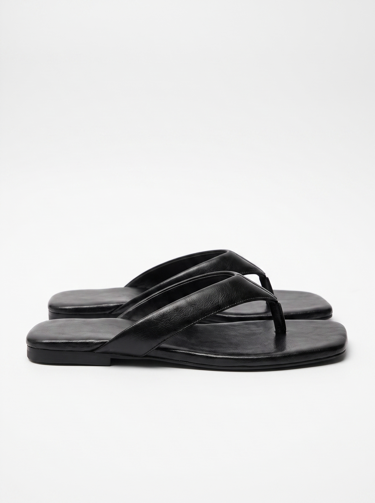 Chanclas Trisha de Punta Cuadrada