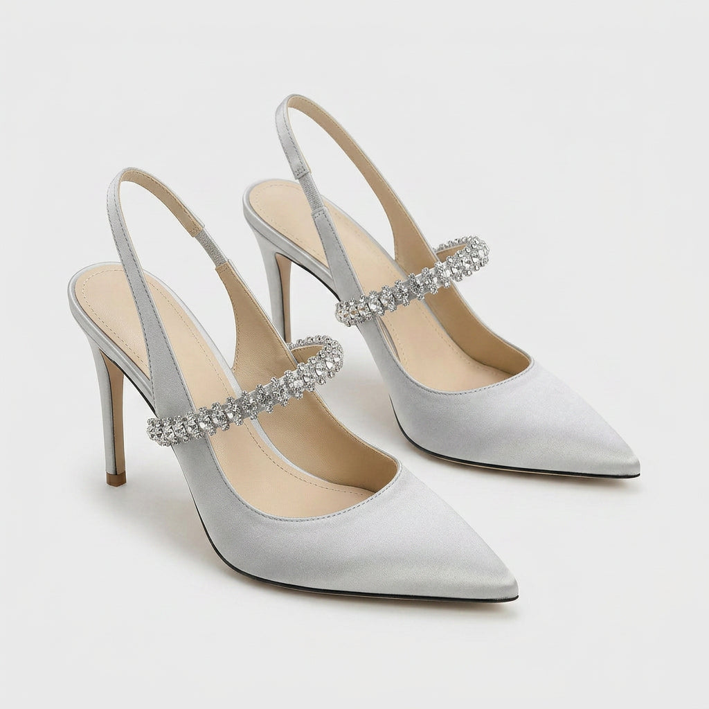 Zapatos de Tacón Mujer Punta Fina Elegante