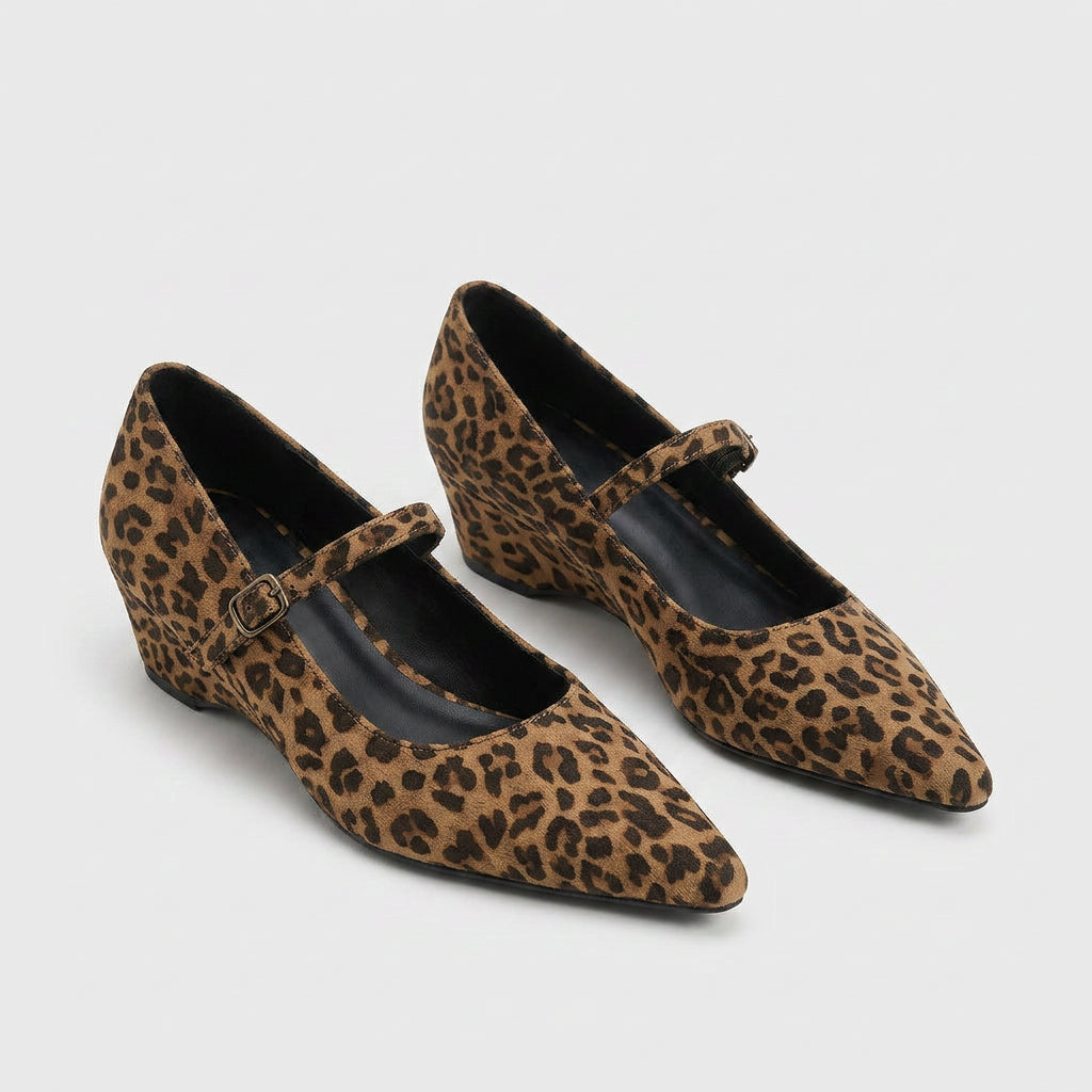 Zapatos Mary Jane Mujer Punta Fina