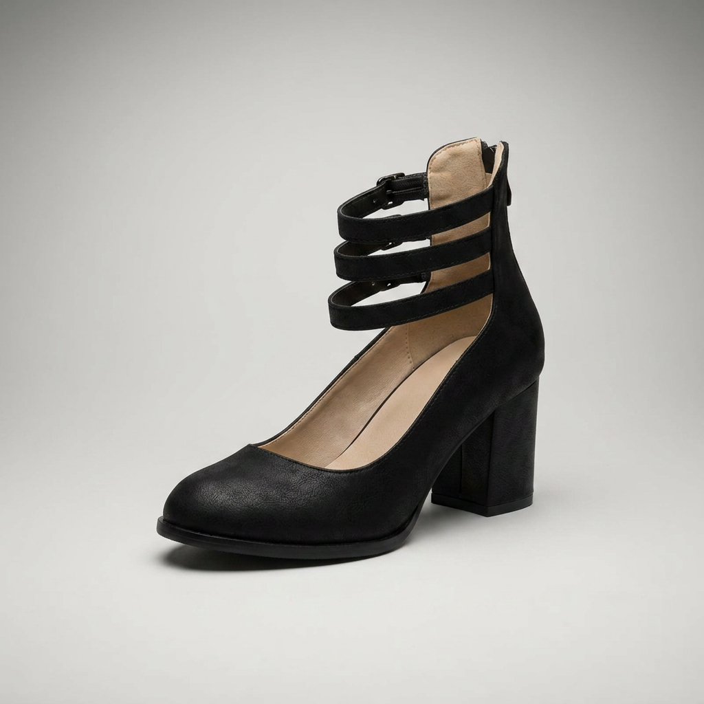 Zapatos de Tacón Ancho Mujer Cómodos y Versátiles
