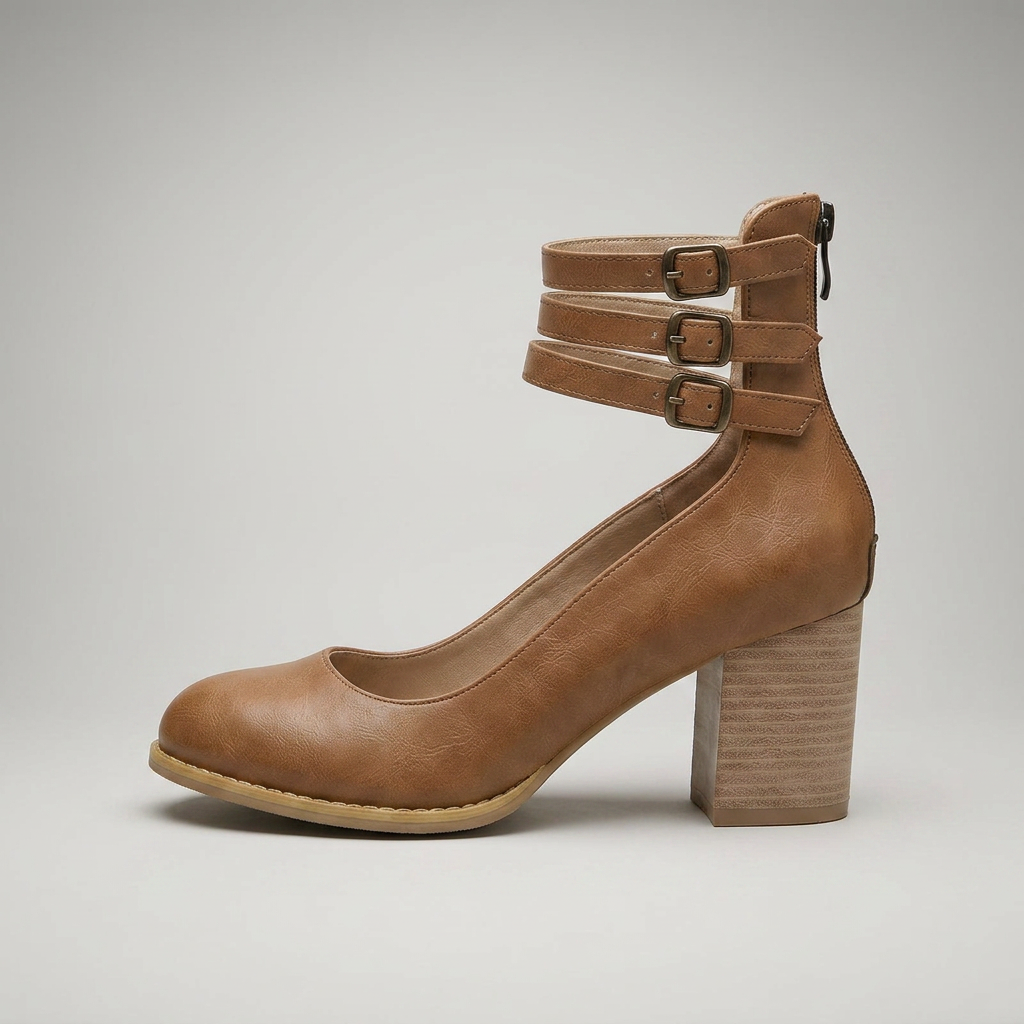 Zapatos de Tacón Mujer Cómodos con Tacón Ancho