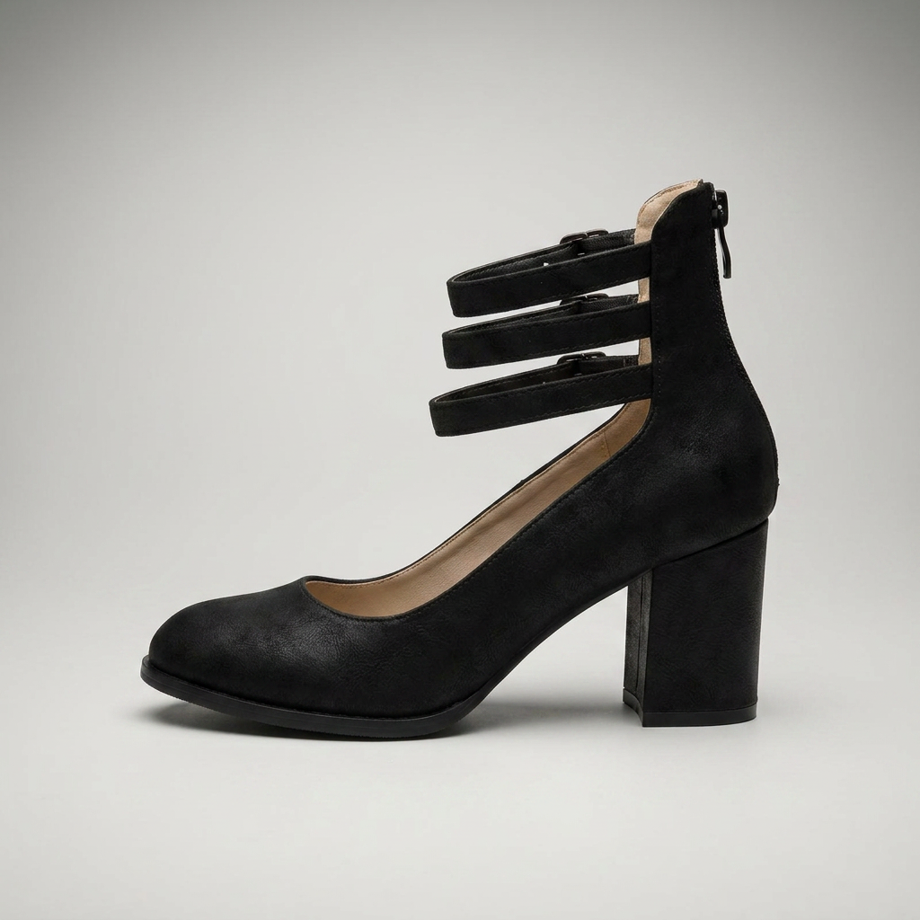 Zapatos de Tacón Ancho Mujer Cómodos y Versátiles