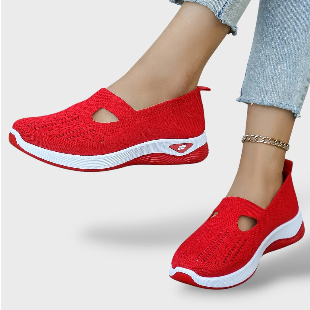 Zapatillas Mujer de Malla Slip-On Ligeras