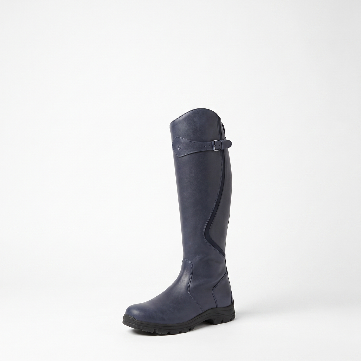 Botines Mujer Hebilla de Piel Cómoda