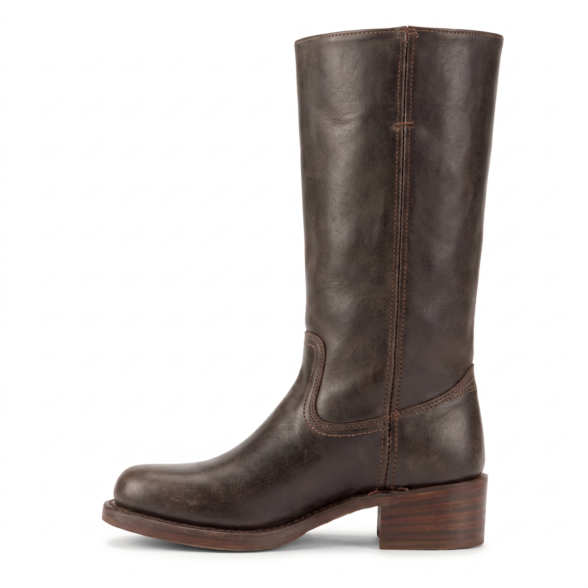 Botas Mujer Media Caña de Piel