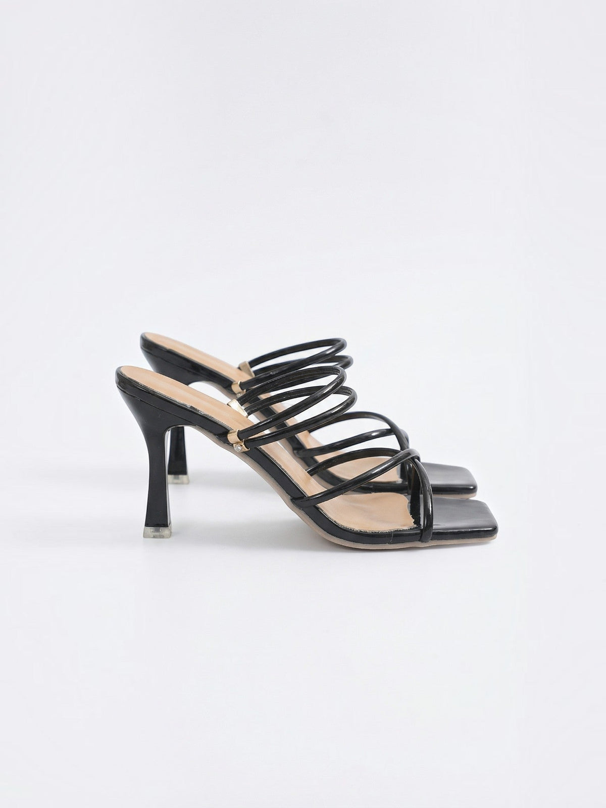 Sandalias Karen de Tacón de Aguja Multi-Tira