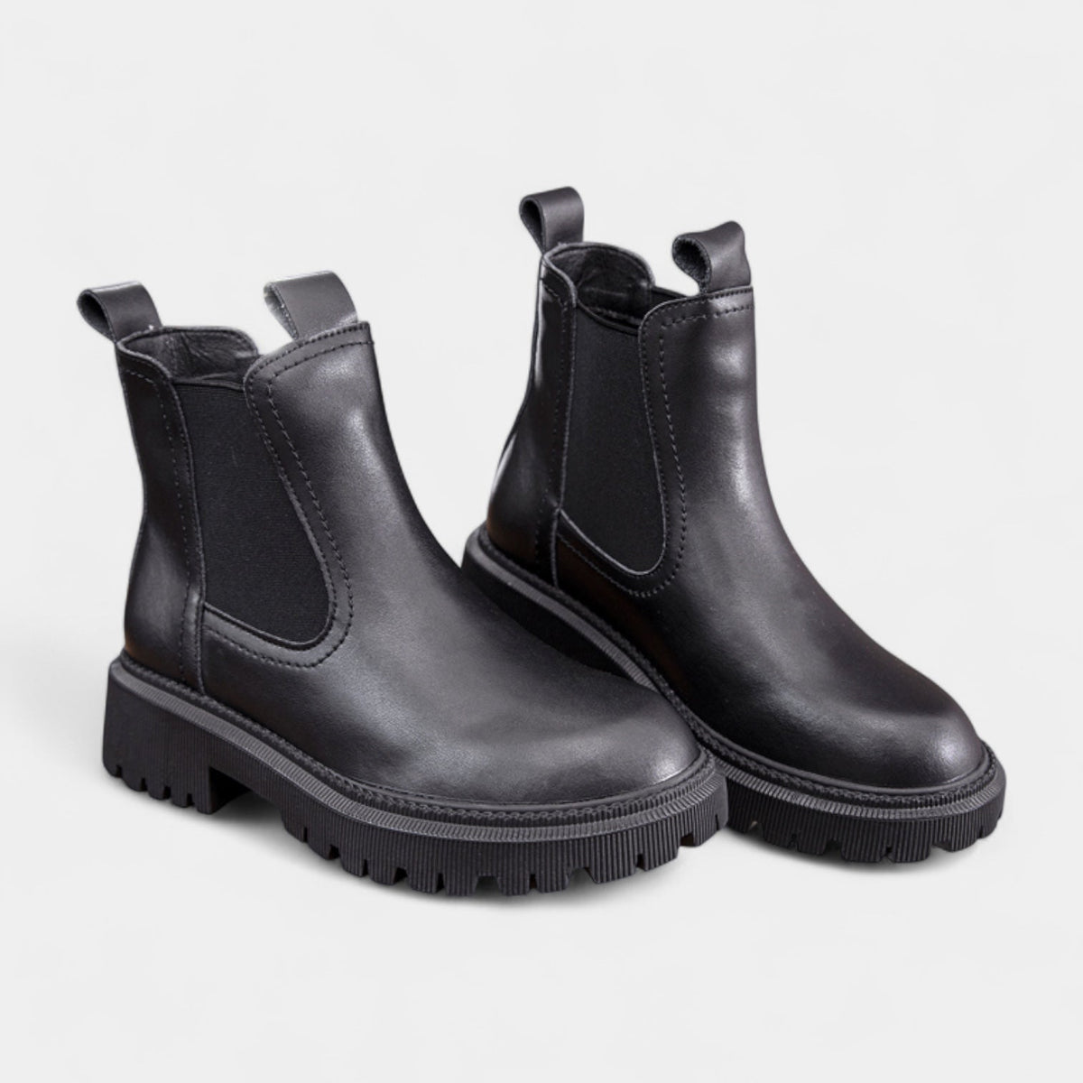 Botines Chelsea Mujer Suela Dentada