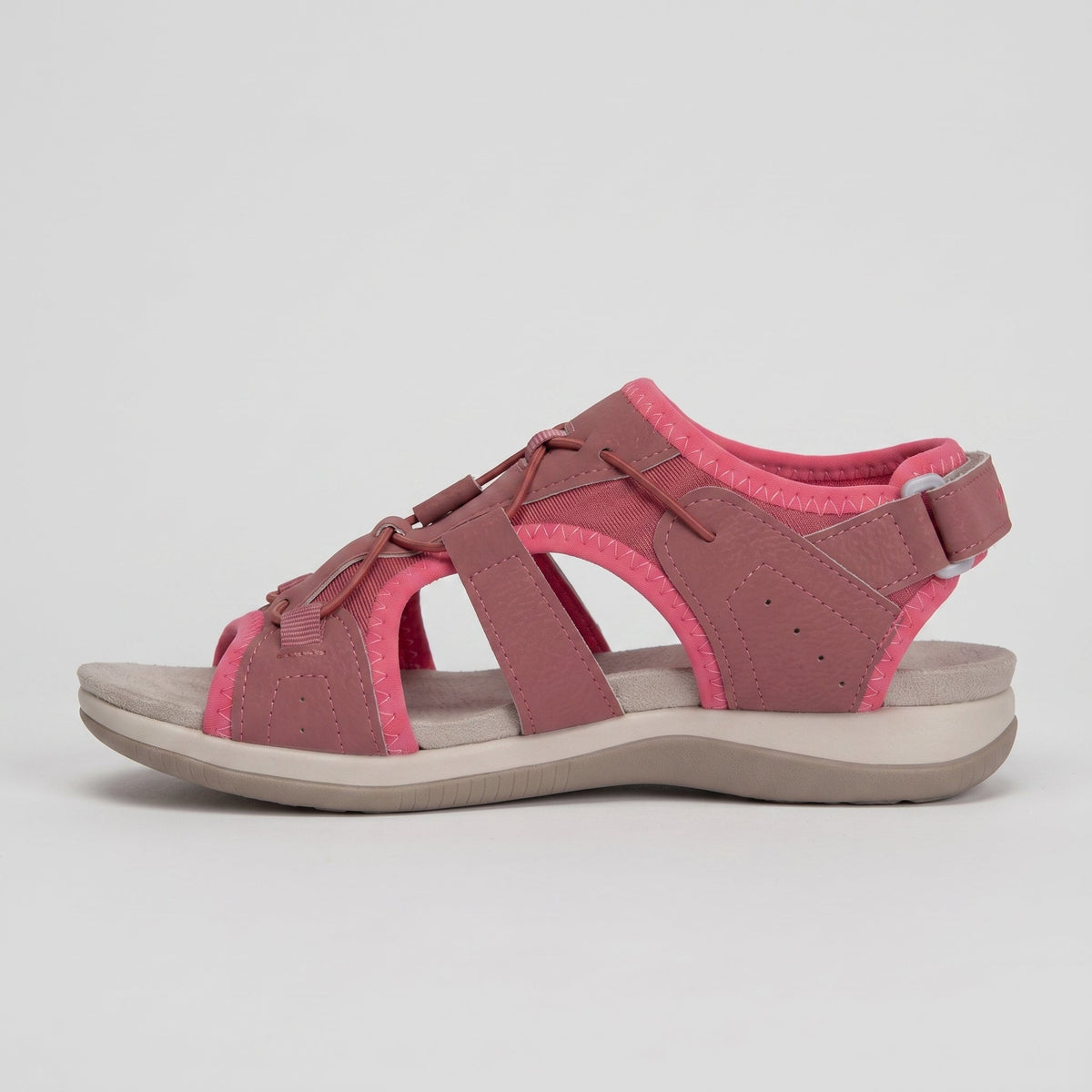 Sandalias Mujer Ortopédicas Velcro Ajustable
