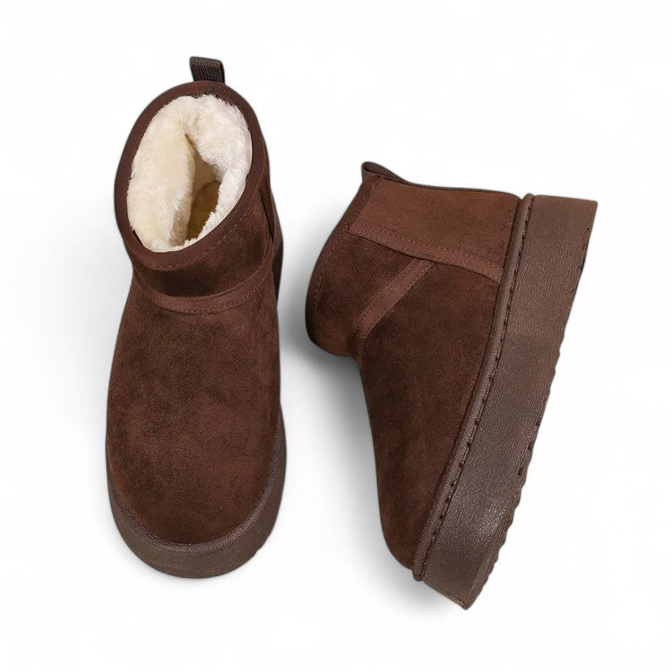 Botas Australianas Mujer Mini con Suela Gruesa