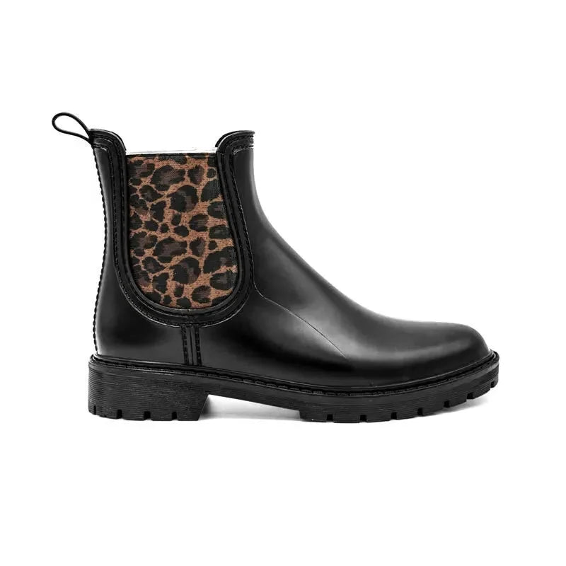Botines Chelsea Mujer Bajos con Suela Gruesa