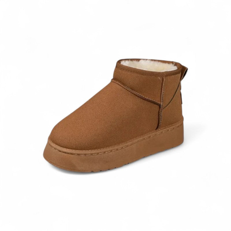 Botas Australianas Mujer con Plataforma Mini de Ante