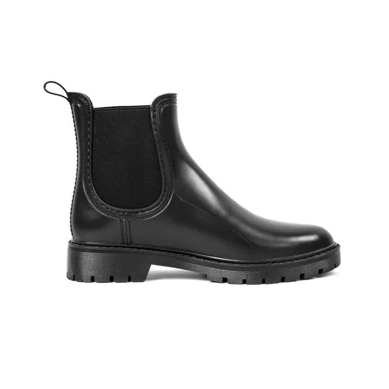 Botines Chelsea Mujer Bajos con Suela Gruesa
