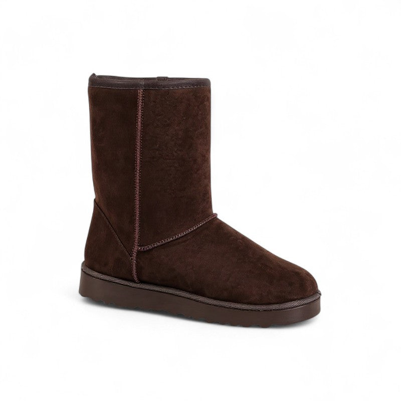 Botas Australianas Mujer Cortas de Ante con Forro Suave