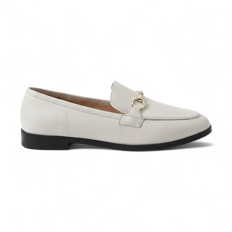 Mocasines Mujer con Bocado Metálico Estilo Ecuestre