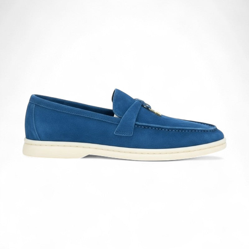 Mocasines de Ante Mujer Planos Minimalistas