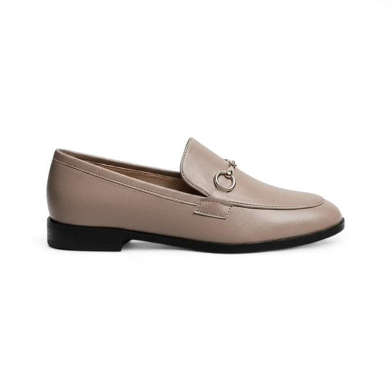 Mocasines Mujer con Bocado Metálico Estilo Ecuestre