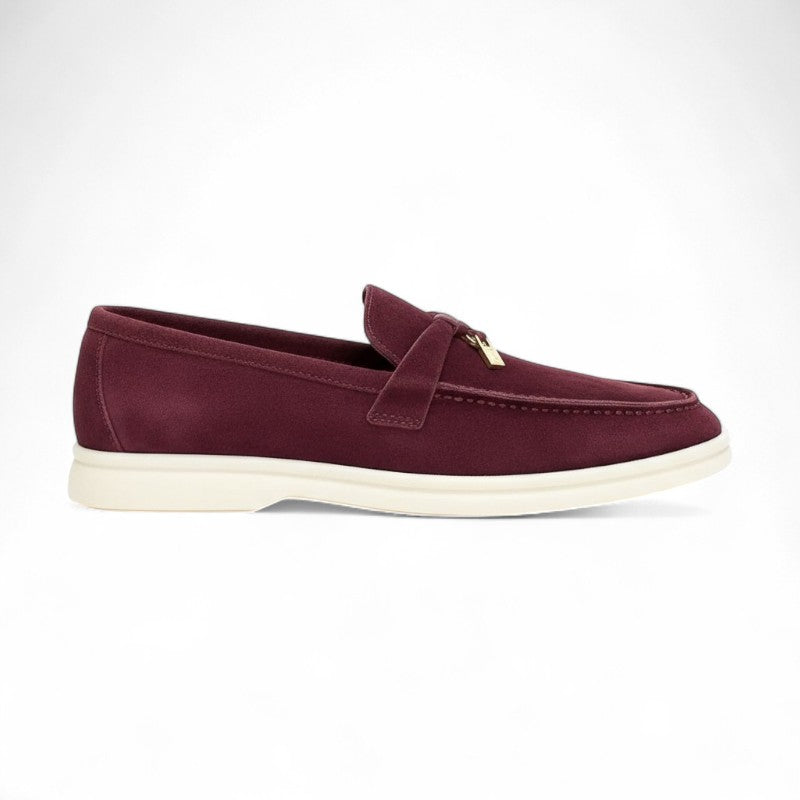 Mocasines de Ante Mujer Planos Minimalistas