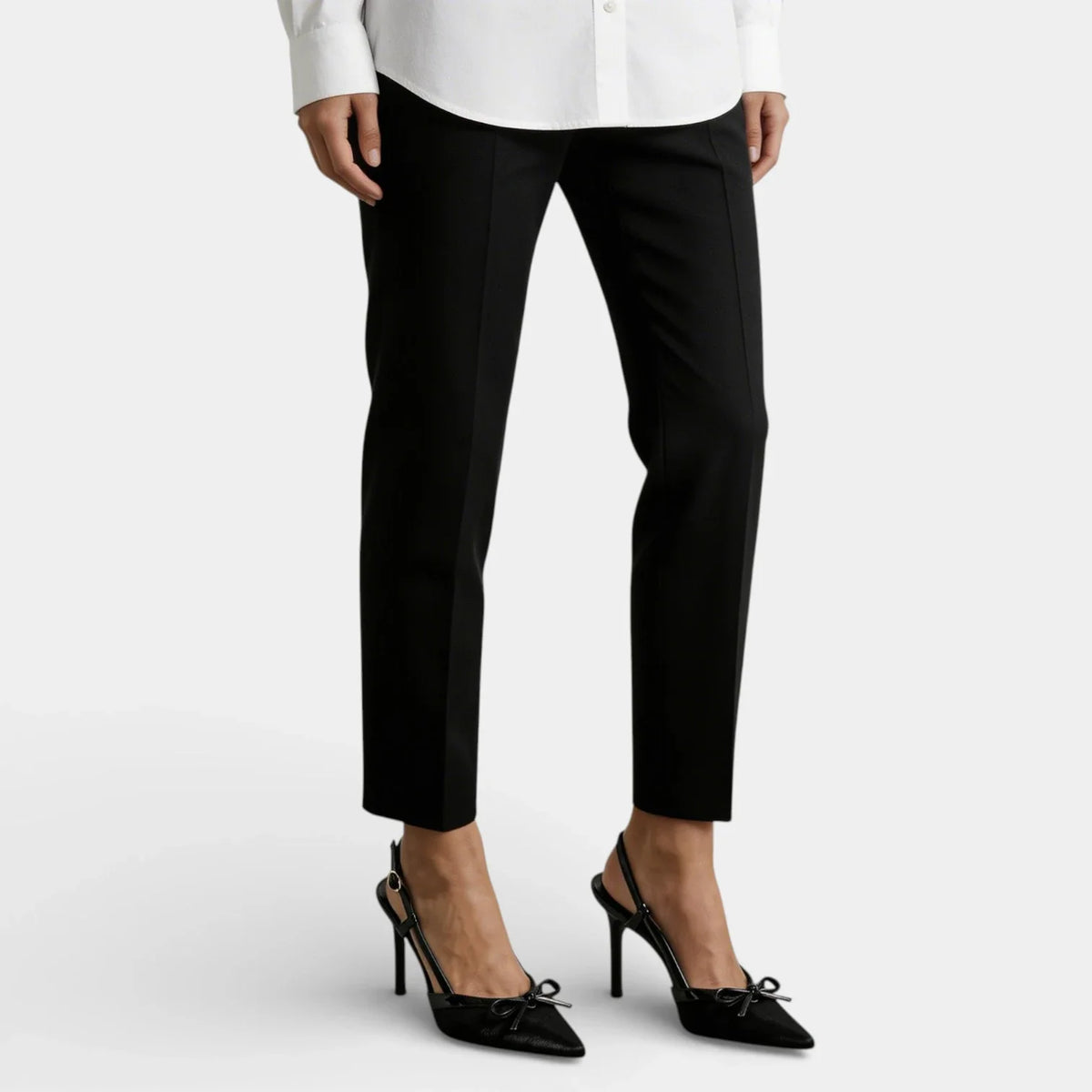 Zapatos de Tacón Mujer Brida en T Lazo